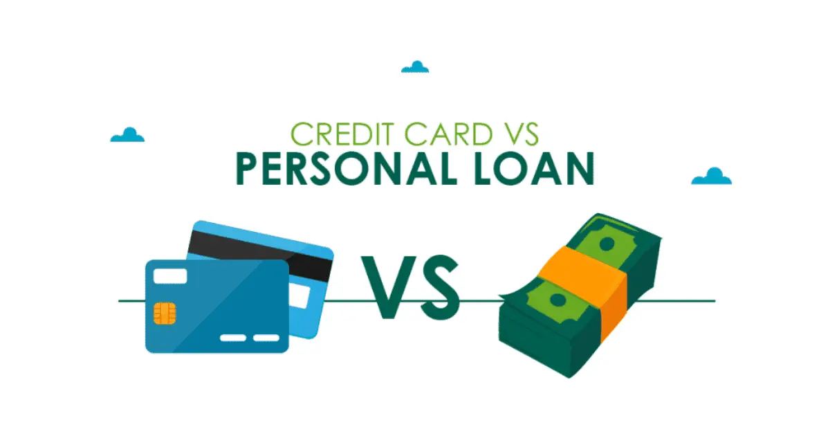 personal loan vs credit card loan