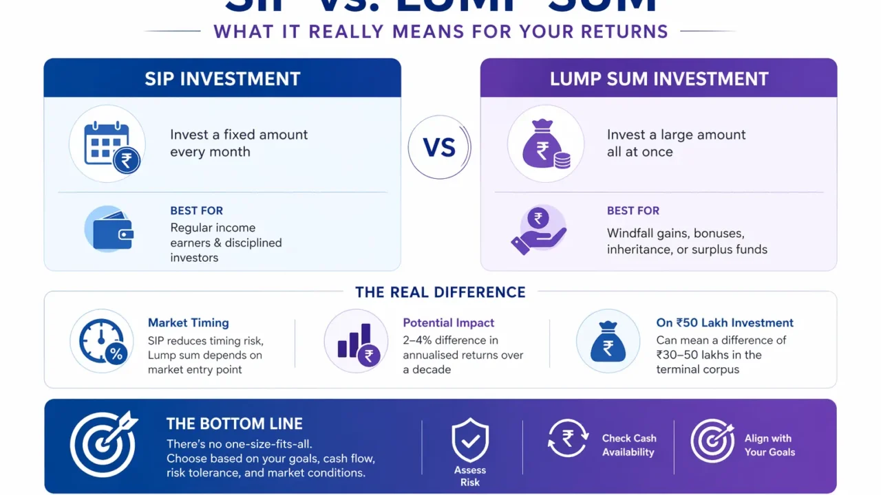 SIP vs lump sum